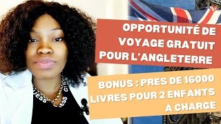 🇬🇧BONNE NOUVELLE BOURSE TOTALEMENT FINANCÉE POUR ETUDIER GRATUITEMENT EN ANGLETERRE immigration [upl. by Norling]