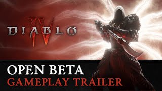 Diablo IV  Open Beta Gameplay Trailer [upl. by Nepil]