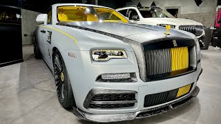 2023 Mansory Rolls Royce Wraith With Fading Grey To Black Matte Color  Supercars DD [upl. by Ecnaralc]