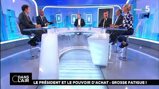 Le président et le pouvoir dachat  grosse fatigue  cdanslair 31102018 [upl. by Cleavland]