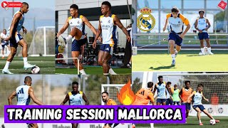 🏆 Real Madrids Super Cup Heroes Prepare for LaLiga Opener  Mallorca Showdown 🔥 [upl. by Saunder]