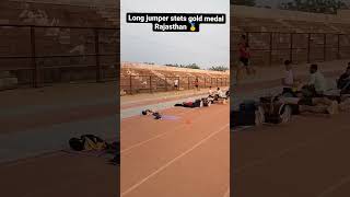 long jump state gold medal Rajasthan  jumper  viral  short  Olympic  treck  army  trending [upl. by Anitsrhc645]