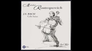 Rostropovich  Bach Cello Suite No 6 [upl. by Irrab]