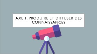 THGGSP  Produire et diffuser des connaissances [upl. by Scott]