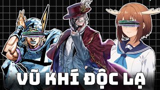 những vũ khí dị trong anime hoặc manga p2 [upl. by Eylk]