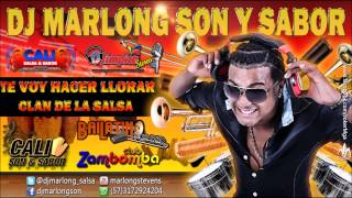 Te Voy Hacer Llorar  EL Clan de la Salsa  DJ Marlong Son y Sabor [upl. by Bently]