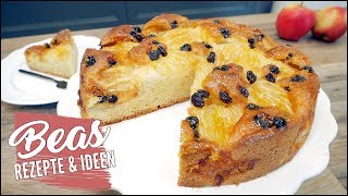 Feinster Apfelkuchen Rezept 🍎 Schnell gebacken mit Dinkelmehl  Blitzrezept [upl. by Rafaelita]