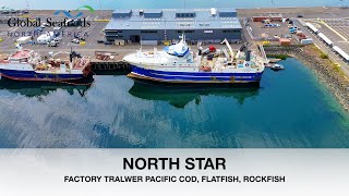 Factory Trawler North Star Returns to Seattle After Alaska Winter Season Global Seafoods Fish Market [upl. by Luckett]