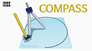 1DAY1CAD COMPASS Tinkercad  Knowhow  Style  Education [upl. by Gupta]