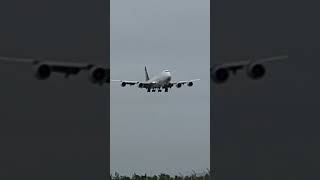 UPS 747 landing at Ted Stevens Airport Anchorage Ak [upl. by Nottus]