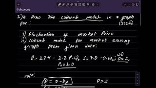 Cobweb Model  Complete Concept Numerical  Simulation and Modeling [upl. by Petua]