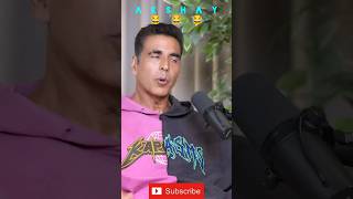 🤣 Funny podcast with Akshay Kumar ll shorts podcast viral RanveerAllahbadia [upl. by Aleb]