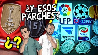 QUÉ SIGNIFICAN TODOS LOS PARCHES QUE USAN LOS EQUIPOS EN LA CAMISETA [upl. by Strep181]