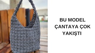 BU MODEL HER YERDE YOK  TARZ ÇANTA ÖRME [upl. by Nadab384]