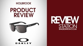 Oakley Holbrook Sunglasses Video Product Review [upl. by Felipe79]