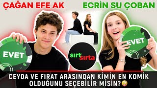 Çağan Efe Ak ve Ecrin Su Çoban Sırt Sırta’da Birbirlerini stalklıyorlar mı [upl. by Aneema]