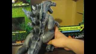 Godzilla 1998 Toy Figure Supreme Godzilla Devours Human Action Figures Chowing Down Segment [upl. by Yerhcaz]