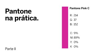 Como utilizar Pantone em seus projetos de marca [upl. by Ayikin]