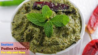 PudinaChutneyBreakfast Chutneyటిఫిన్స్ లోకి ఈ పుదినా రోటి పచ్చడి తింటే మళ్ళీ పల్లీ పచ్చడి అడగరు [upl. by Adnaluy679]