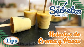 Helados de Crema y Pasas [upl. by Asiruam829]