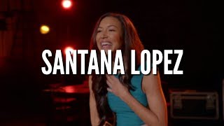 GLEE  BEST SANTANA LOPEZ SONGS [upl. by Raffin]