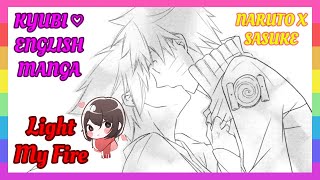 ❤ NARUSASU COMIC – Light my fire English [upl. by Flemings]