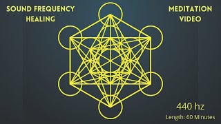 Sound Frequency Healing  Sound Meditation  440Hz [upl. by Thorin]