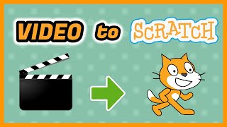 How to Add a VIDEO to SCRATCH 30  Videos in your Scratch Projects  Tutorial [upl. by Monty]