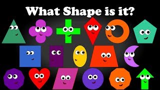 What Shape is it Newest Geometric Shapes Learning 2D Geometric Forms for Kids [upl. by Eleumas37]