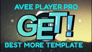 AVEE PLAYER PRO  MORE TEMPLATE [upl. by Maddock]