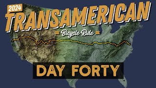 2024 Transamerica Bicycle Ride Day 40 Pittsburg KS to Ash Grove MO [upl. by Chavaree]