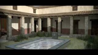 Praetorium Saalburg 3d  Virtual Roman fort [upl. by Haidabo997]