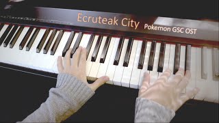 Pokémon GSC  Ecruteak City Piano Cover [upl. by Harman458]