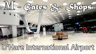 🛍️🛫🛬Exploring M Gates amp Shops  OHare International Airport  Chicago IL [upl. by Asaret]