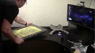 Wacom Cintiq 22HD Unboxing [upl. by Nelson]