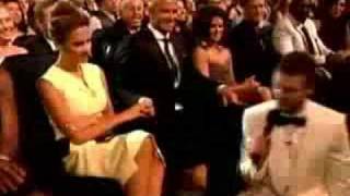 Justin Timberlake smells Beckhams foot  ESPY 2008 [upl. by Mattie]