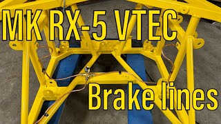 MK Indy RX5 Vtec Brake lines [upl. by Narib845]