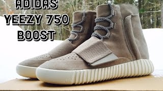 ADIDAS YEEZY 750 BOOST DETAILED REVIEW [upl. by Rella]