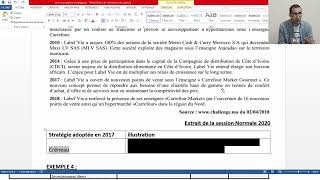 Chapitre 3 Les options stratégiques Partie 3 La spécialisation aux EXAMENS NATIONAUX BAC [upl. by Nicko605]