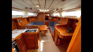 Hallberg Rassy 34 Inside [upl. by Sungam]