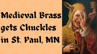 Medieval Brass Ensemble Gets Chuckles at St Pauls Grand Old Day [upl. by Kumar]