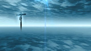 Religious Background  Animated Background Sky With Cross  Copyright Free [upl. by Nus]