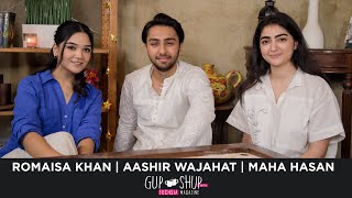 Romaisa Khan Ashir Wajahat Maha Hasan  Carrom Board  Chand Tara  Gup Shup with FUCHSIA [upl. by Johannah387]