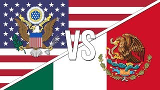 🇺🇸 US National Anthem vs 🇲🇽 Mexican National Anthem [upl. by Grata725]