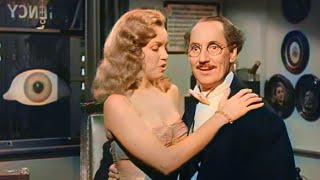 Marilyn Monroe Groucho Marx Eric Blore amp Otto Waldis IN🎬Love Happy 1949🎥Marilyn Monroe Movies [upl. by Nielson638]