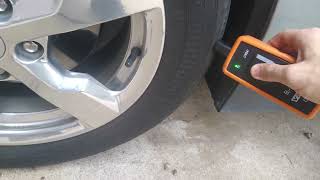 Chevy Volt tire pressure monitoring system TPMS Programming [upl. by Clarise]