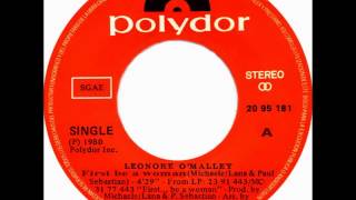 Leonore OMalley  First Be A Woman Dj quotSquot Rework [upl. by Lodhia963]