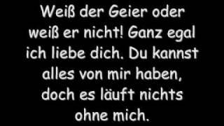 Wolfgang Petry  Weiß der Geier  mit lyrics Original  HQ [upl. by Gladine]