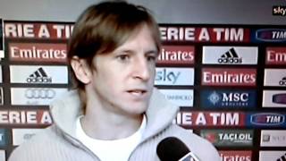 Ambrosini da dellInfame a Chiellini IbraStorari Prova Tv 09022012 [upl. by Ahsinoj536]