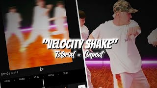 ✧ quotSmooth Velocity Shakequot Tutorial  Capcut  Blackuwi [upl. by Thorma]